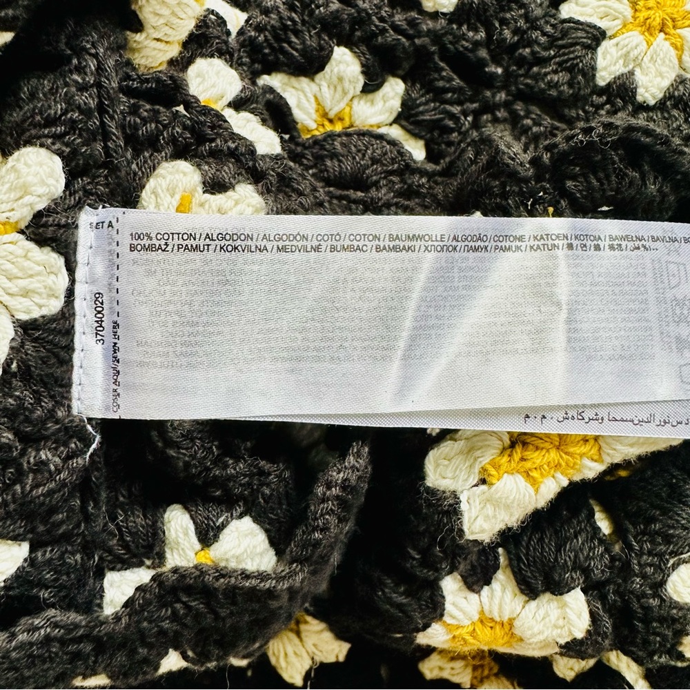 Mango Black and Yellow Floral Dress - Picture 10 of 12